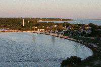 Beach view from the Rail Bridge
