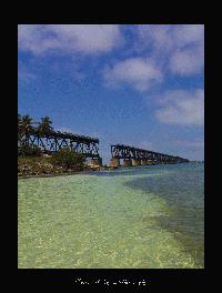 This image is of the historic railway bridge, built by Henry Flagler.  Still standing today, after many hurricanes, this bridge is a piece of history that should never be forgotten.

www.karenrodriguezphotography.blogspot.com