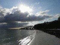 Ray of sun.