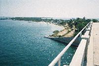 Bahia Honda Beach from bridge
